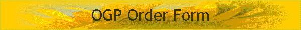 OGP Order Form